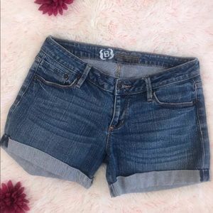 BULLHEAD DEMIN JEANS SHORT FOLDED HEM 7